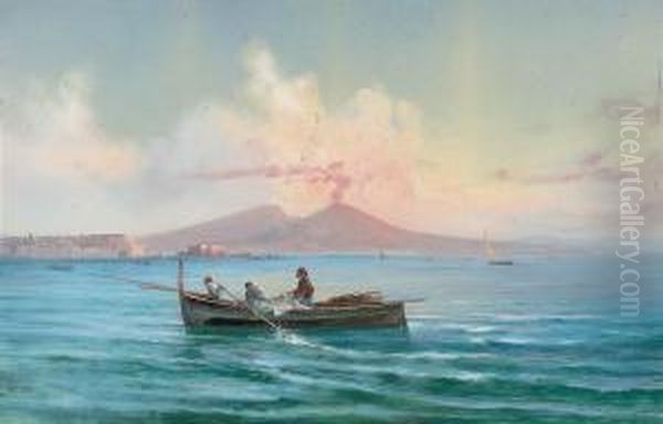 Fishing On The Bay Of Naples - view 1