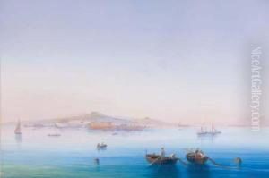 Napoli Dal Mare by Gioacchino La Pira