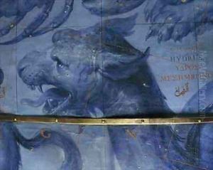 Celestial globe 8 by Vincenzo Maria Coronelli
