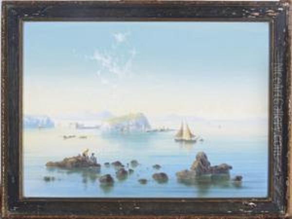 Fishermen In The Bay Of Naples - view 1