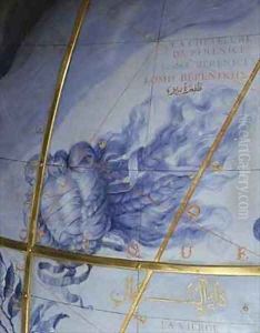 Celestial globe 10 by Vincenzo Maria Coronelli