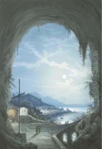 Amalfi Dal Convento Dei Cappuccini by Gioacchino La Pira