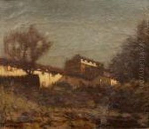 A Ligurian Castle by Henry Herbert La Thangue