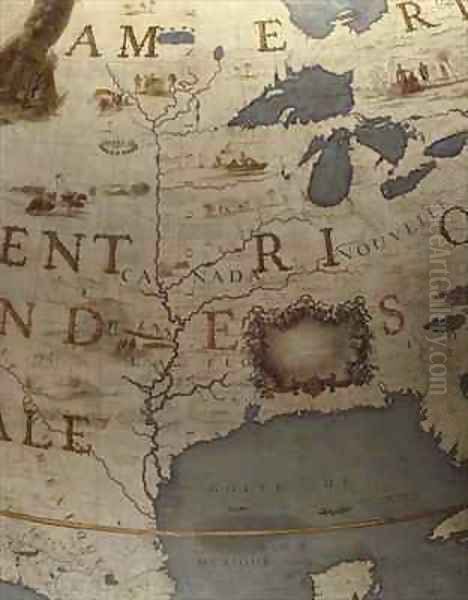 Terrestrial globe 18 - view 1