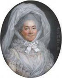 Portrait Presume De Madame Poisson, Mere De Madame De Pompadour Portrait Presume De Madame Poisson, Mere De Madame De Pompadour