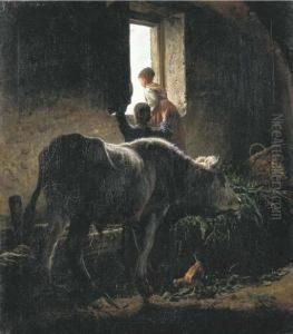 Guardando Dalla Stalla by Valerio Laccetti