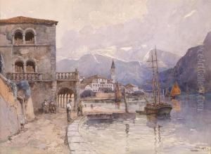 View Of Perasto On Lakegarda