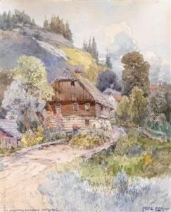 "im Jasnitzgraben,murztal" by Fritz Lach