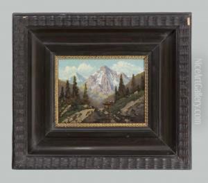 Sommer-gebirgslandschaft Sommer-gebirgslandschaft