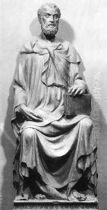 St Matthew by Bernardo Ciuffagni