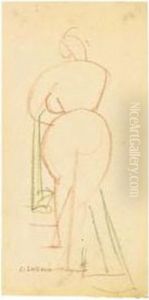 Nude Ascending A Staircase. by Gaston Lachaise
