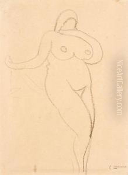 Untitled (standing Nude) - view 1