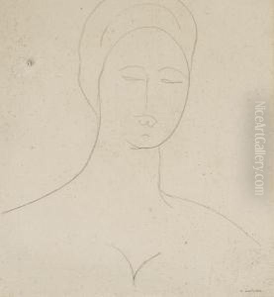 Head Of A Woman - view 1