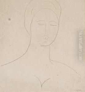 Head Of A Woman by Gaston Lachaise