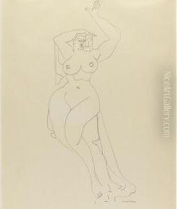Standing Nude by Gaston Lachaise
