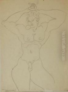 Nude Figure by Gaston Lachaise