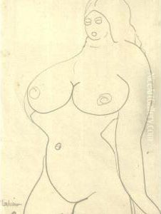 Nude by Gaston Lachaise