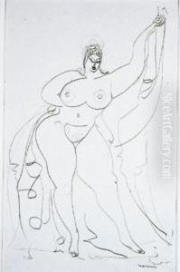 Female Nude by Gaston Lachaise