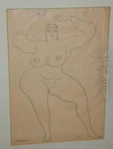 Standing Nude by Gaston Lachaise