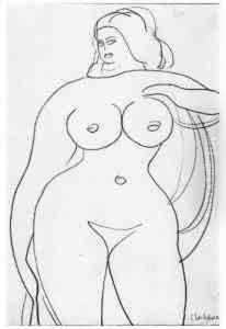 Femme Nue by Gaston Lachaise