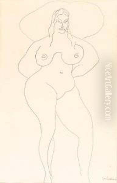 Female With Hat - view 1