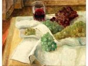 Nature Morte Au Raisin by Jean Lachaud