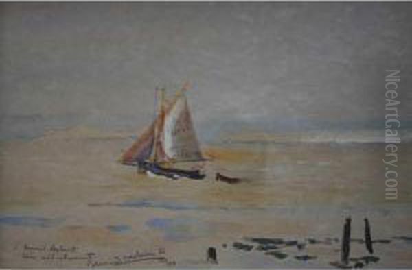 Crevettier De Honfleur En Baie De Seine - view 1