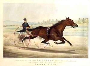 The King of the Turf St Julien driven by Orrin A Hickok by Currier