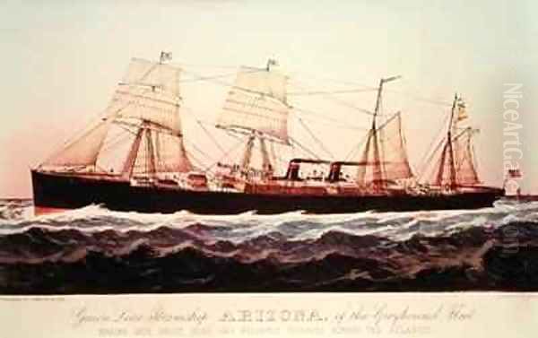 Guion Line Steamship Arizona - view 1