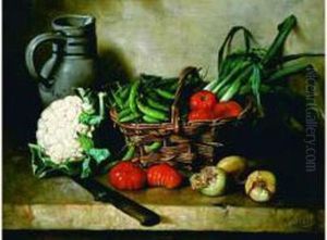 Panier De Legumes by Paul Lacroix