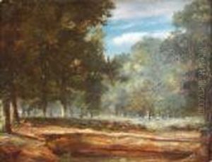 Wooded Landscape by Henry Ladbrooke