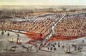 Chicago As it Was by Currier