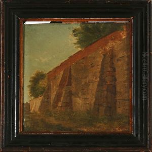Etruscan Town Wall by Thorald Laessoe