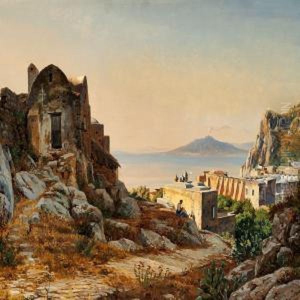 View From Capri Withmount Vesuvius - view 1