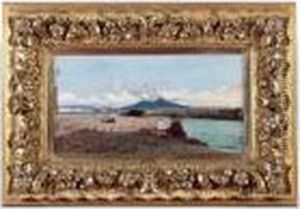 Vue De La Baie De Naples Depuis La Plage De Posillipo, Circa 1880