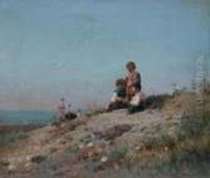 Bimbi Sull'arenile