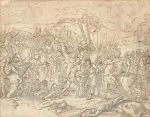 Victoire Des Romains Avec La Prise D'unroi