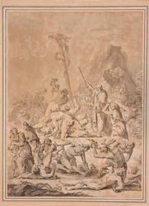 Mose E Il Serpente Di Bronzo by Raymond Lafage