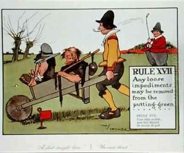Rule XVII Any loose impediments may be removed from the putting green - view 1