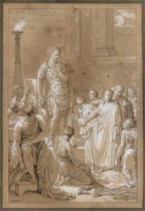 Scene D'histoire Ancienne by Louis Lafitte