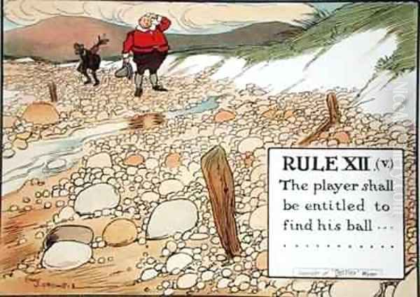 Rule XII The player shall be entitled to find his ball - view 1