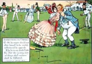 Instructions to Umpires by Charles Crombie