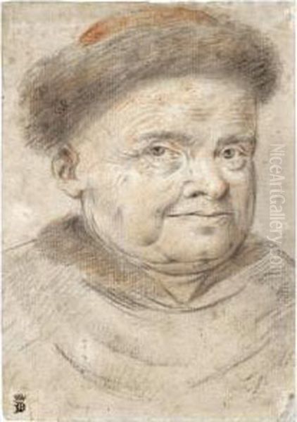 Portrait Of A Man Wearing A Fur Trimmed Hat - view 1