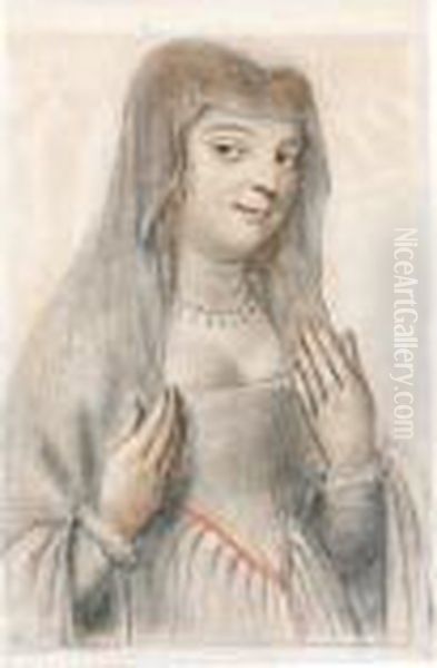 Half-length Portrait Of A Courtesan - view 1
