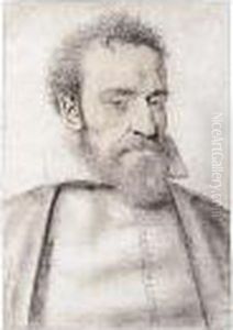 Portrait Of A Bearded Gentleman, Bust-length by Nicolas Lagneau