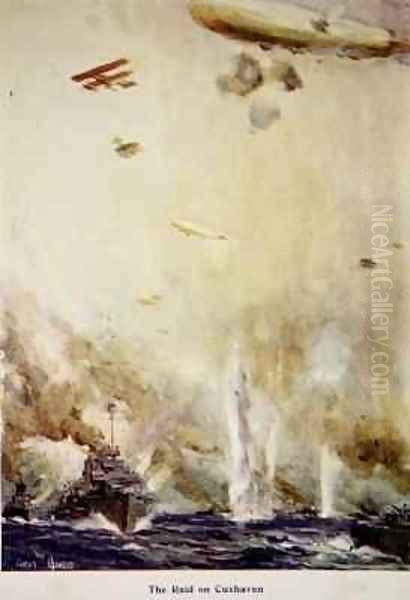 The Raid on Cuxhaven December 1914 - view 1