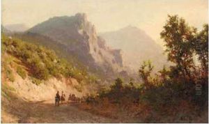 Travellers In A Landscape