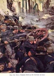 How the Brave Belgians Held up the German Advance by Cyrus Cuneo