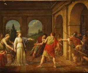 Episodio De Historia Romana by Jean Jacques II Lagrenee
