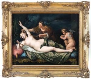 La Danae E La Pioggia D'oro by Louis Lagrenee